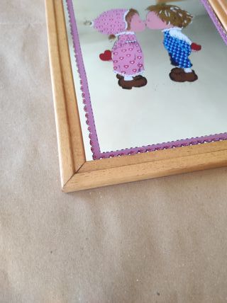 Specchio vintage bimbi