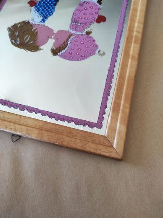 Specchio vintage bimbi