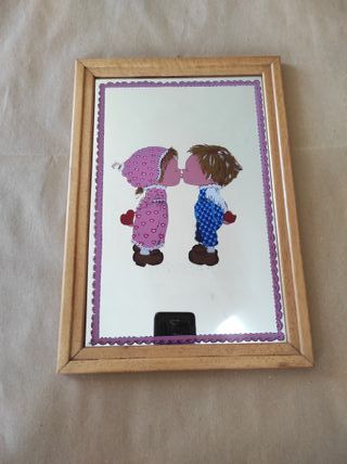 Specchio vintage bimbi