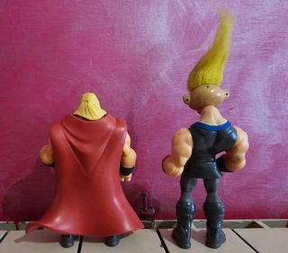 Disney Store Exclusive Marvel Toybox Thor +Troll.