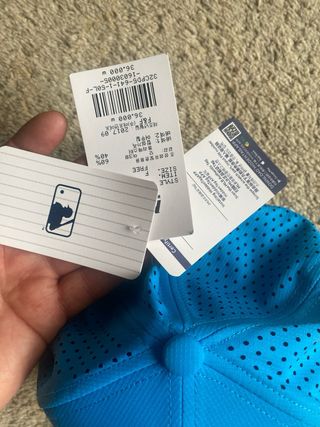 Gorra New Era azul 9FORTY