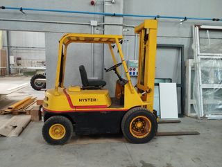Carretilla elevadora Hyster usada