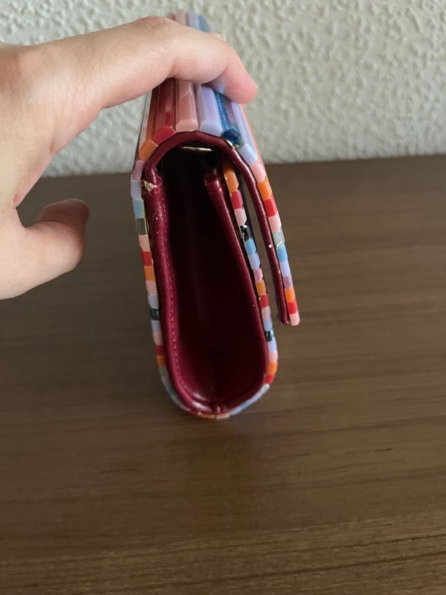 Bolso mano multicolor