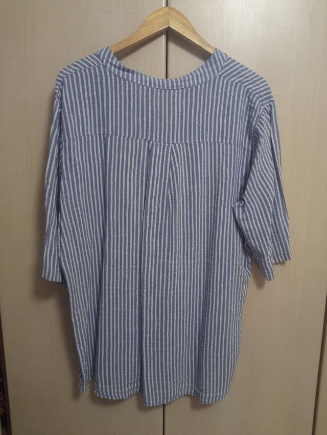 Camisola rayas azul-blanco