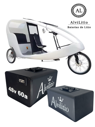 Batería Litio 48v 60ah - Tuk Tuk