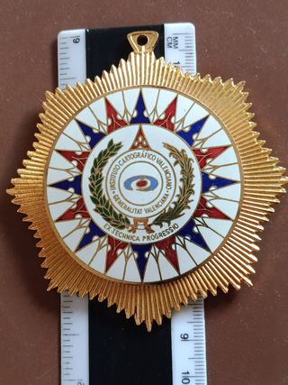 Gran Medalla Instituto Cartográfico Valenciano