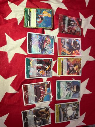 15 Carte One Piece Rare