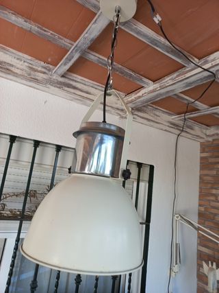 Lámpara industrial vintage grande