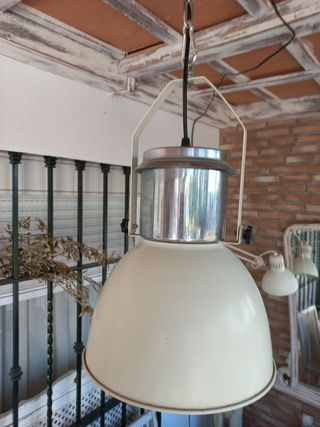 Lámpara industrial vintage grande
