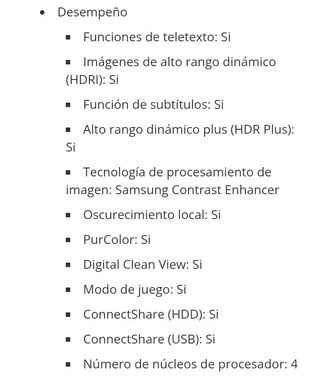 TV Samsung 40" UHD 4K