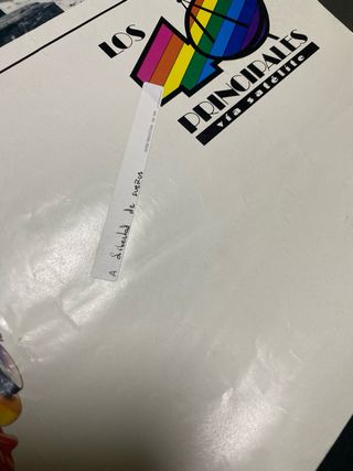 Poster Gabinete Caligari 1989 Concierto Coca-cola