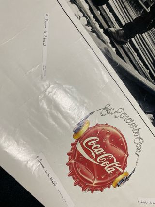 Poster Gabinete Caligari 1989 Concierto Coca-cola