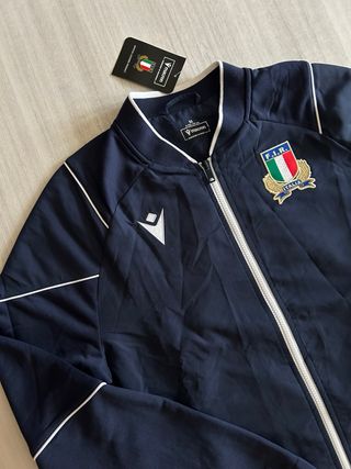 Felpa Italia Rugby Macron Sudadera