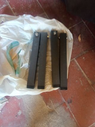 Patas somier - 4 uds. metalicas