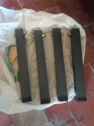 Patas somier - 4 uds. metalicas