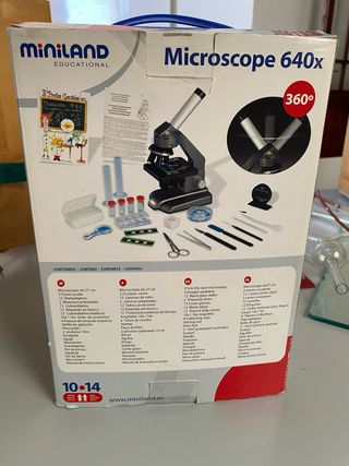 Microscopio Infantil 640x Miniland