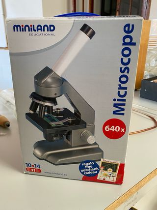 Microscopio Infantil 640x Miniland