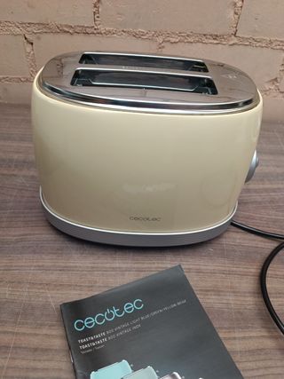 OJO - Tostadora Cecotec ToastTaste 800 Vintage