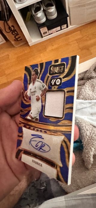 Cromo Endrick Real Madrid firmado