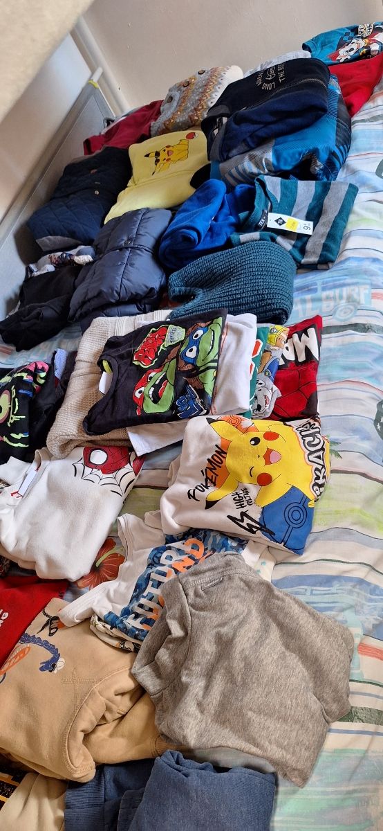 Lote ropa niños 5/6 y 6/7 verno y invierno