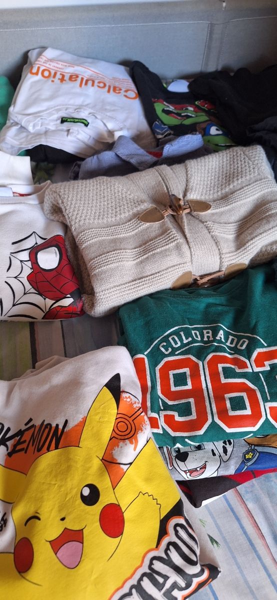 Lote ropa niños 5/6 y 6/7 verno y invierno