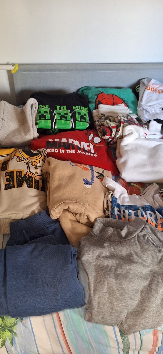 Lote ropa niños 5/6 y 6/7 verno y invierno