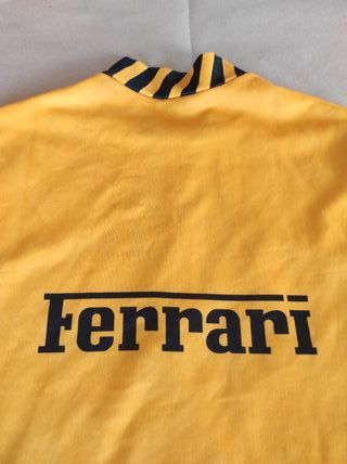 Maglia ciclismo Ferrari vintage
