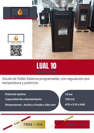 Estufas de Pellet y Leña - Oferta de Navidad!!