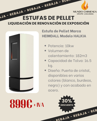 Estufas de Pellet - Liquidación por renovación!!!
