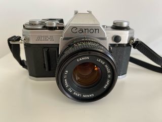 Canon AE-1: Cámara réflex vintage