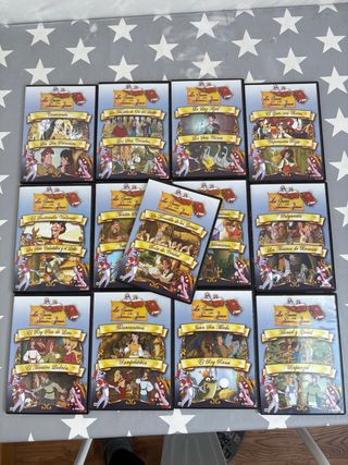 DVDs Cuentos Grimm: 26 cuentos, 13 dvd’s películas
