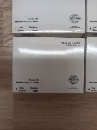 Cartuchos PREMIUM INJECT
PARA IMPRESORAS EPSON
