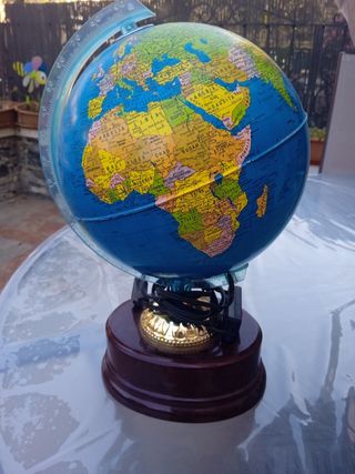 Globo terráqueo antiguo