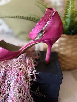Tacones Angari fucsia
