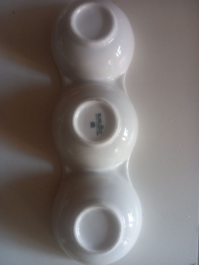 Tognana - Entremesera porcelana blanca