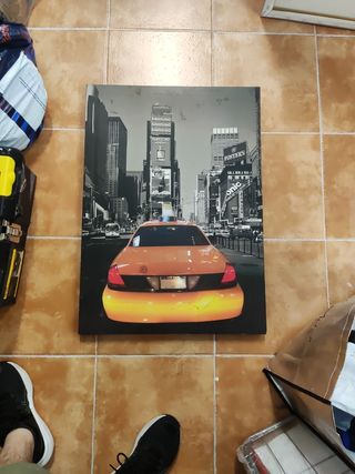 Lienzo Taxi NYC
