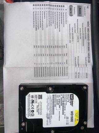 Disco Duro WD 160GB
