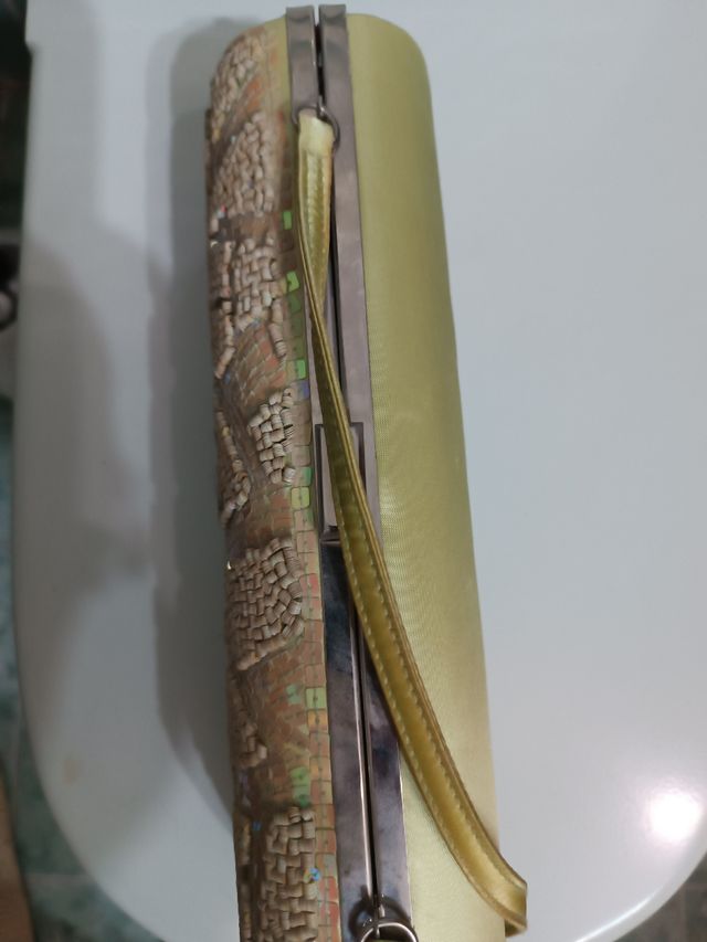 Bolso fiesta verde claro