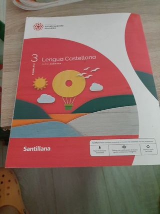 Libro LENGUA CASTELLANA SERIE ACENTOS 3 PRIMARIA