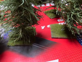 9 Árboles Scalextric para maqueta
