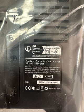 Reproductor de DVD dual para coche #09DEKP