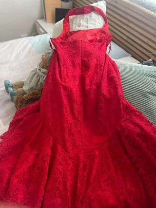 Vestido rojo fiesta