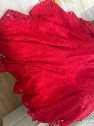 Vestido rojo fiesta