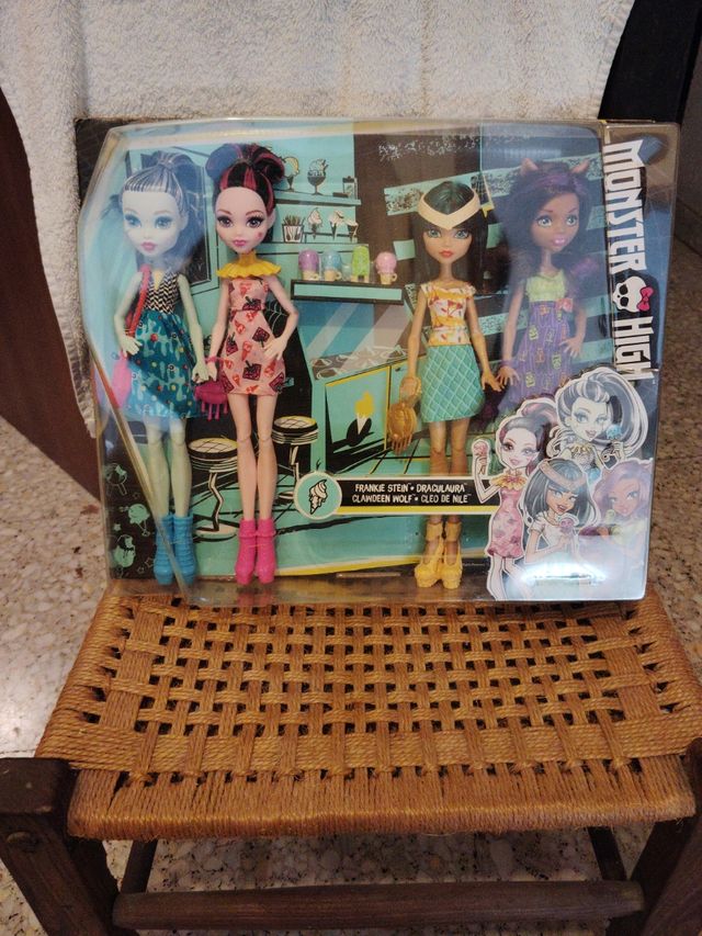 Muñecas Monster High ice Scream Gouls Heladas