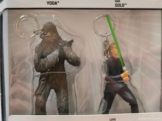 STAR WARS HEROES KEYCHAIN SET 4 FIGURAS LLAVEROS