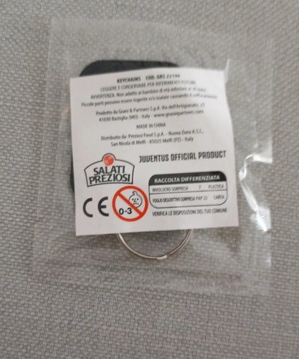 Portachiavi Juventus - Salati Preziosi