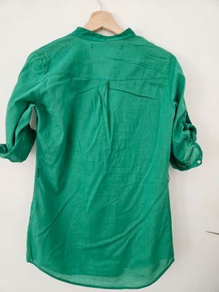 Camisa Zara verde - Talla S
