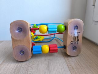 Laberinto Cuentas de Madera