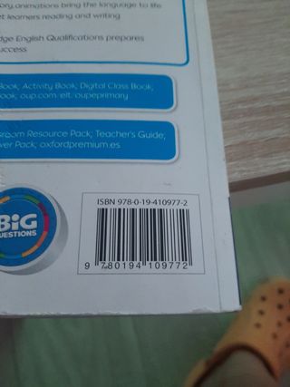 Libros inglés 4 primaria Big Bright Ideas 4. Class