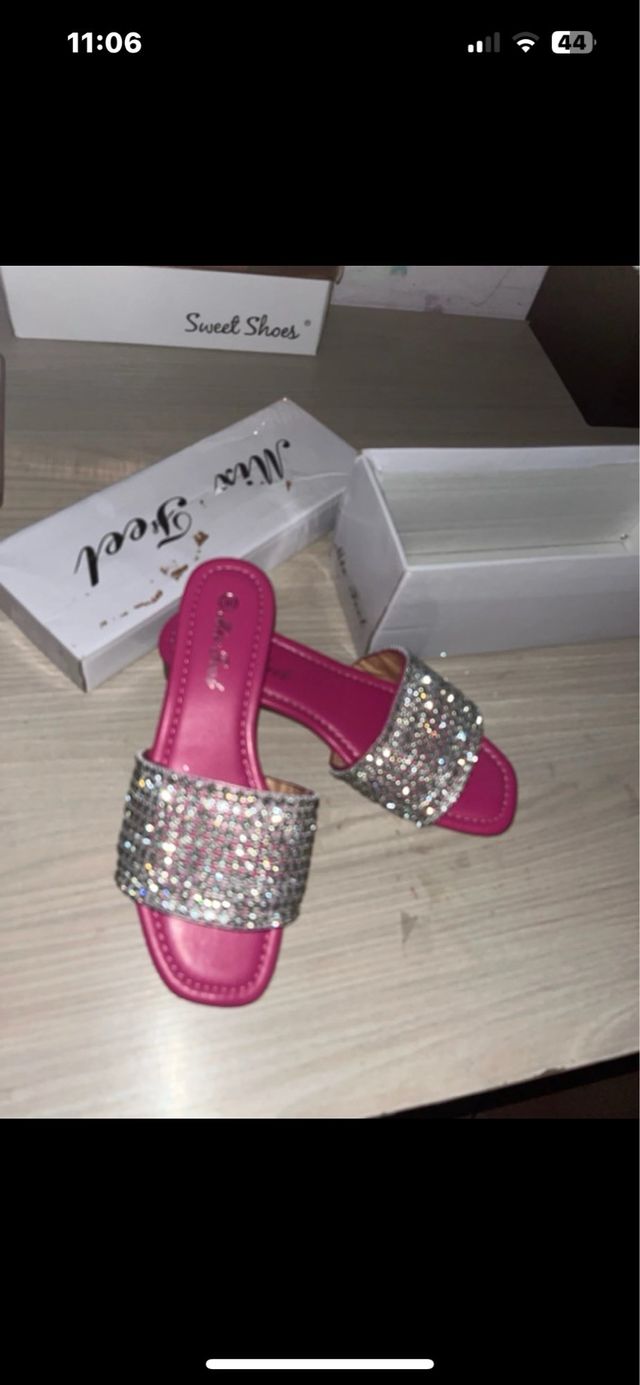 Sandali Sweet Shoes glitter rosa n.36